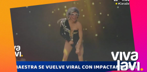 El sensual baile de la Maestra Resurrección