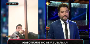 Captan a Gabo Ramos aún tomando biberon