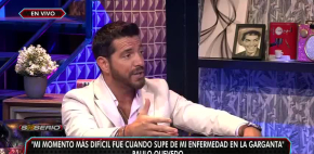 Paulo Quevedo y su drástica enfermedad de la garganta
