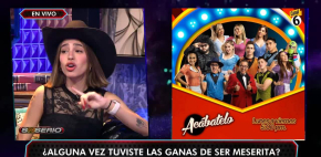 Domelipa ¿soñó con ser meserita de 'Acábatelo'?