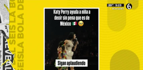 Katy Perry apoya a niña mexicana