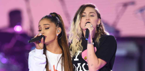 Ariana Grande Miley Cyrus podrían llegar al Super Bowl