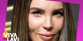 Belinda recibe pintura de ella hecha por fan