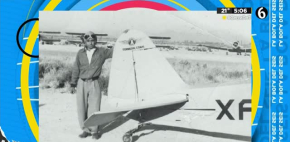 La historia del joven que voló en una ala de avión