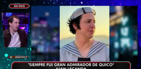 Juan Lecanda confiesa ser admirador de 'Quico'