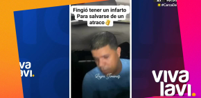 Hombre finge infarto para evitar asalto