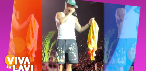 Maluma regaña a fan por llevar a bebé a su concierto