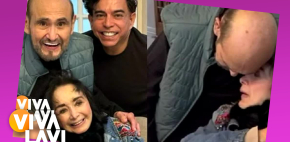 María Antonieta de las Nieves se reencuentra con Edgar Vivar