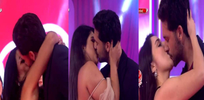 Santiago besa a sus participantes como muestra de amor