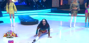 Fátima sorprende con increíble paso de baile