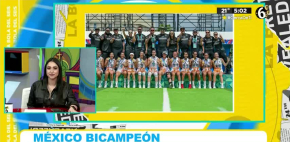 México gana medalla de oro en flag football