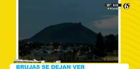 Brujas se dejan ver en video