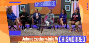 Antonio Escobar y Julio Mannino en el foro de Chismorreo