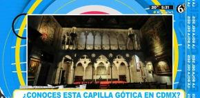 ¿Conoces esta capilla gótica en CDMX?