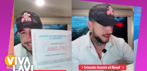 Novio de Alicia Villarreal responde acusaciones en su contra