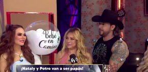 Nataly y Potro anuncian que serán papás