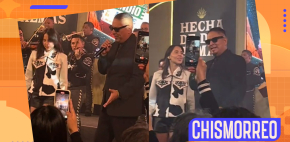 Majo Aguilar comparte escenario con 'Inspector'