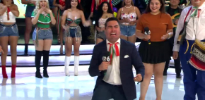 Se le pierde la hija a Pollo en pleno programa