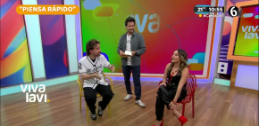 Chicken y Violeta se enfrentan en el 'Piensa Rápido'