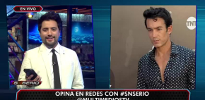 Aarón Díaz irreconocible ¿qué le pasó?