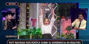 Paty Navidad y su experiencia en realities de cocina