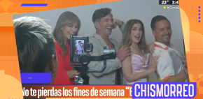 Detrás de cámaras de la sesión de fotos de 