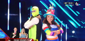 'Ninjarín y Bim Bom Ba', los encargados de backstage en 'Bailadísimo Jr'