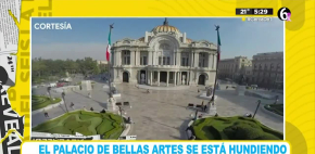 El Palacio de Bellas Artes ¿se está hundiendo?