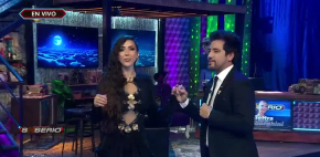 Danik Michell seduce con este vestido negro