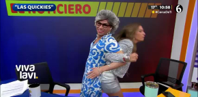 Gaby Quiroga y la Maestra resurrección pratican extraña terapia