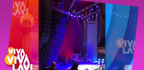 Cae pantalla durante concierto sinfónico del Tri