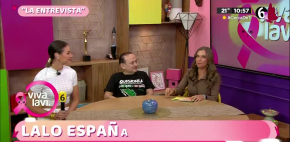Lalo España en exclusiva en 'Vivalavi Mx'