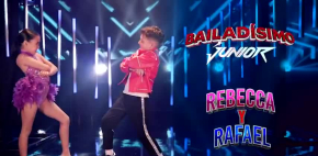 Rebecca y Rafael: su baile de presentació en Bailadísimo Junior