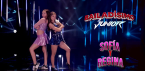 Sofía y Regina: su baile de presentació en Bailadísimo Junior