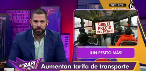 Aumentan tarifa del transporte