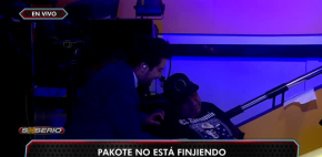 Captan a Pakote dormido en pleno programa