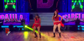Isabella y Paula al ritmo de Cumbia
