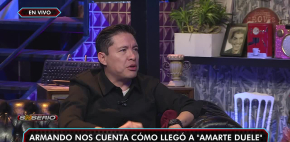 Armando Hernández ¿cómo llegó a Amarte Duele?