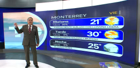 Pronóstico del tiempo para Monterrey, con Abimael Salas - 24 de octubre de 2025