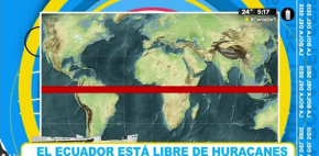 ¿Por qué el Ecuador está libre de huracanes?