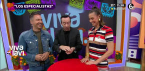 Mentalista deja sorprendidos a Natalia Valenzuela y Raúl Magaña