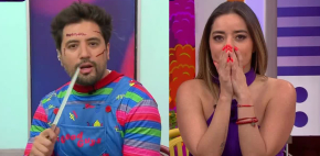 Gabo y Violeta en el 'piensa rápido' versión halloween