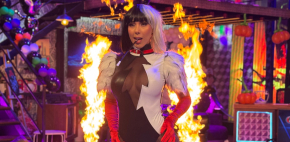 El espectácular disfraz de Danik Michell