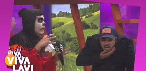 Exhiben a Carlos Posadas por no usar disfraz