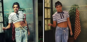 Aislinn Derbez sorprende como 'Aarón Abasolo'