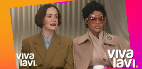 Violeta Moreno en exclusiva con el elenco de 'All Fair'