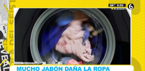 Mucho jabón ¿daña la ropa?