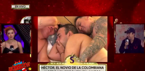 Captan a Héctor con el novio de Isabella