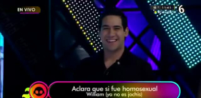 William ¿sale del clóset?