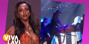 Miss Jamaica sufre aparatosa caida durante Miss Universo 2025